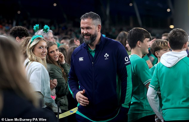 Andy Farrell congratulated Ireland after winning back-to-back Six Nations titles and making history