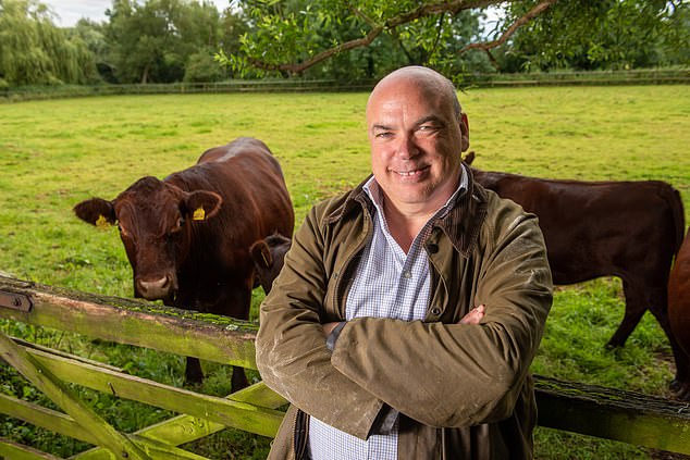 Mike Lynch on his Suffolk farm as he fights extradition