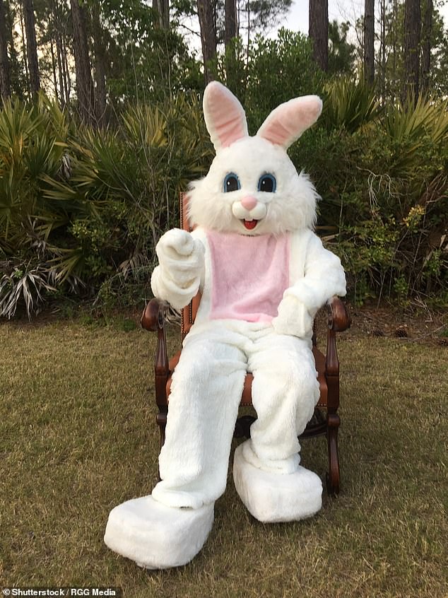 A Baptist pastor told schoolchildren that the egg is a symbol of new life, but that the Easter bunny (pictured) is not real.