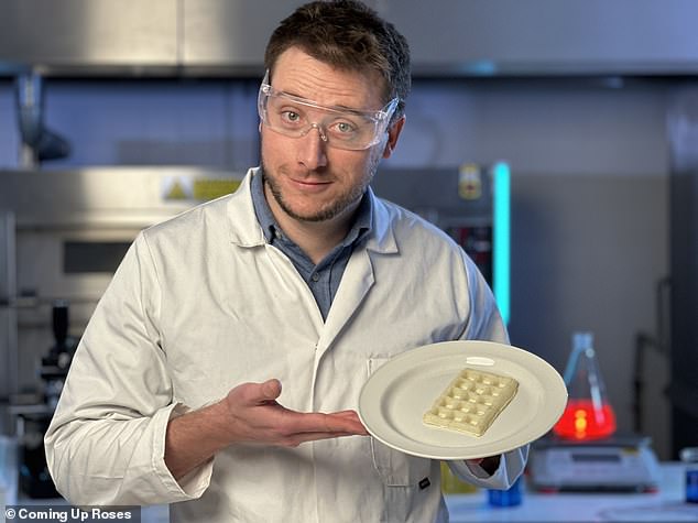 A food scientist has revealed what he believes is the secret recipe behind the signature shape of Birds Eye potato waffles.