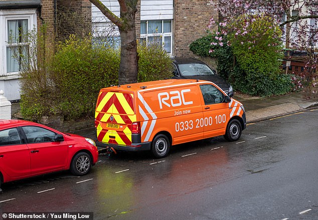 Breakdown: Chris Overend called the RAC before 10pm - but the company had no patrols available (stock image)