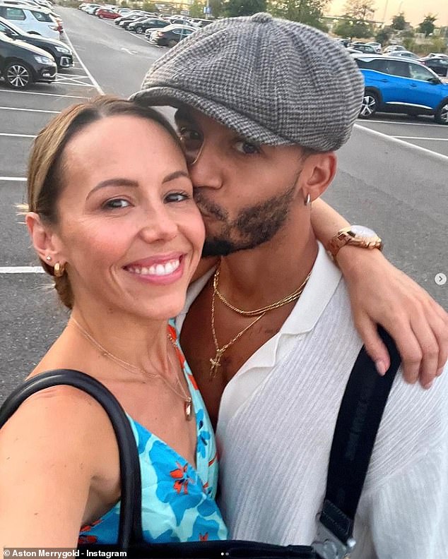 Aston Merrygold and his wife Sarah Louise became parents for the third time when they welcomed a baby girl on Sunday.