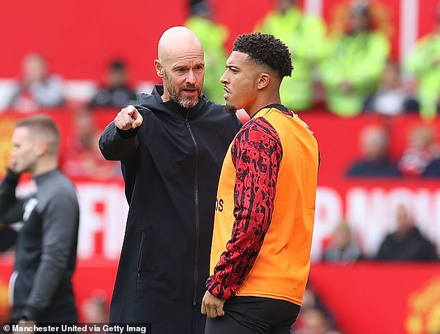 United manager Erik ten Hag banished Sancho after the player essentially accused him of lying about his efforts in training.