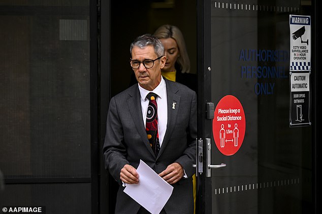 The Board of Inquiry was launched after ACT DPP Shane Drumgold (pictured) claimed there was political interference in the investigation into Mr Lehrmann.
