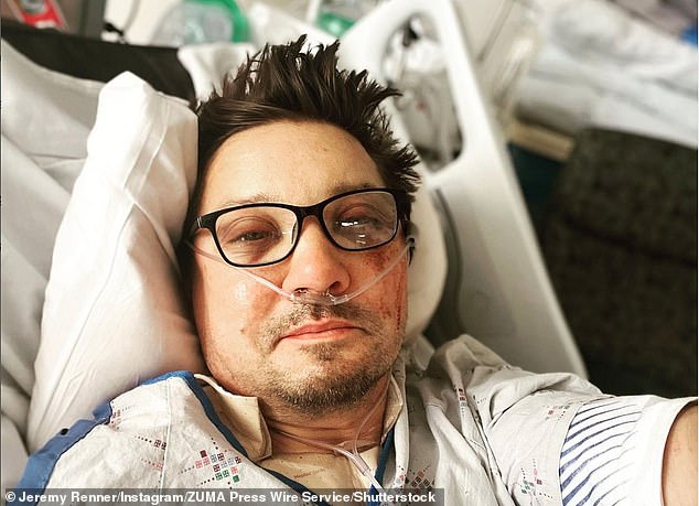 Jeremy Renner revealed that Robert Downey Jr.  kept his spirits up after his snowplow accident in 2023 during a new interview with People