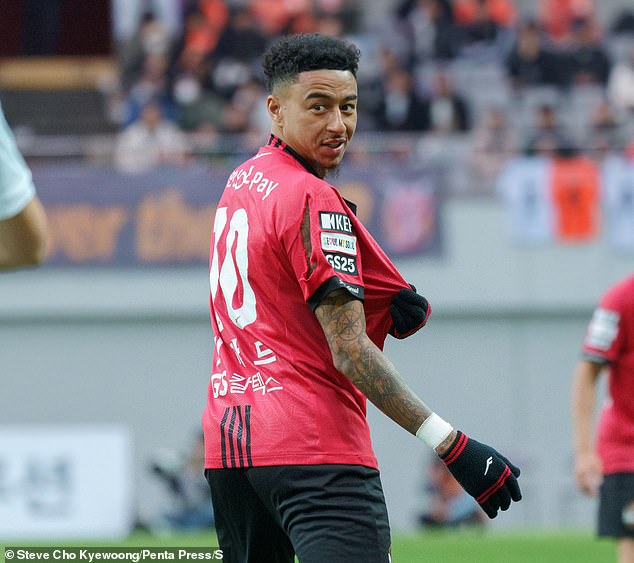 Jesse Lingard received scathing reprimand just three matches into K-League move
