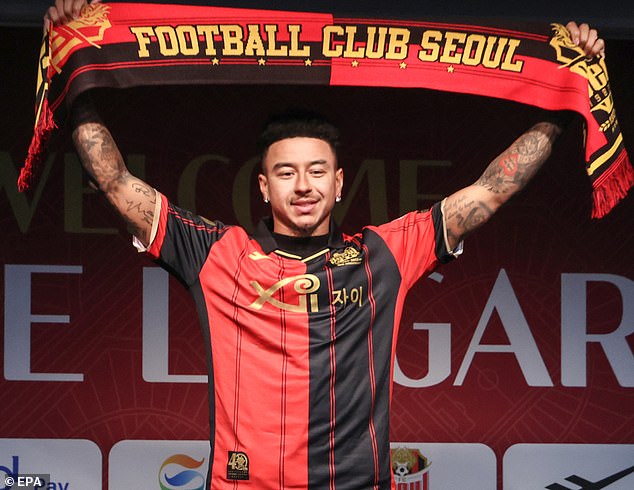 Lingard spent seven months as a free agent before joining the South Korean team.