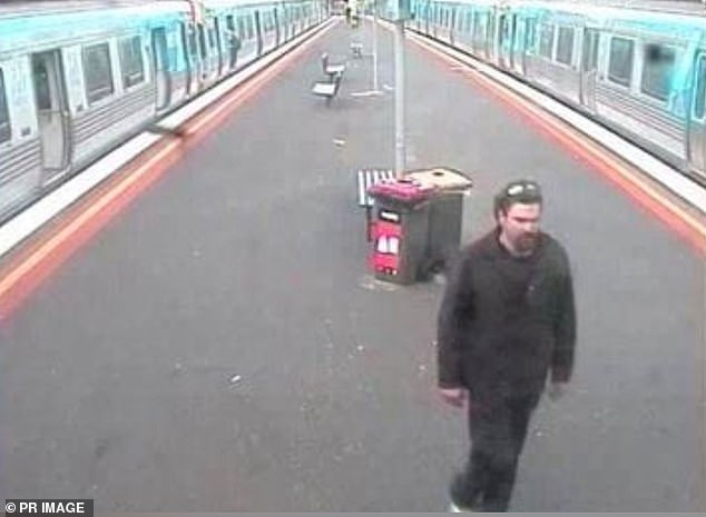 Police released images of a man (pictured) they want to speak to who was in the Altona area in 2012 when an elderly woman was beaten in her bookstore.