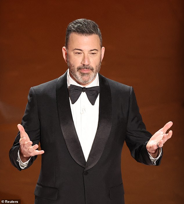 Oscar host Jimmy Kimmel has made fun of Margot Robbie's shock Oscar presentation.