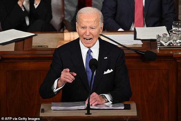 President Joe Biden delivered a fiery State of the Union address Thursday night.