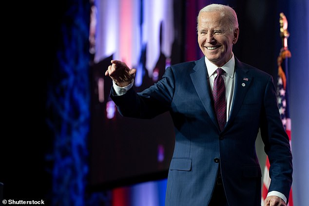 President Joe Biden officially became the presumptive Democratic nominee Tuesday night after winning contests in the Northern Mariana Islands and Georgia