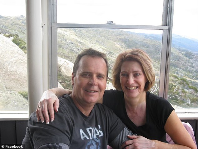 Recently retired 'journalist' Jon Clarke (pictured with his wife Jenene) died of altitude sickness on Tanzania's Mount Kilimanjaro