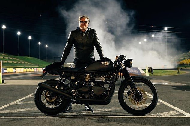 Stephen Gray, the new man in Julie Bishop's life, is a motorcycle enthusiast