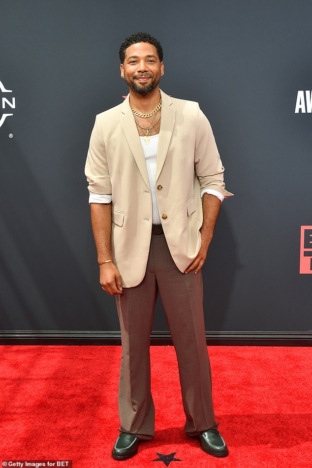 Jussie Smollett, 41, has completed a five-month stint in substance abuse rehab.  The former Empire star finished the outpatient program earlier this month, according to TMZ;  seen in 2022