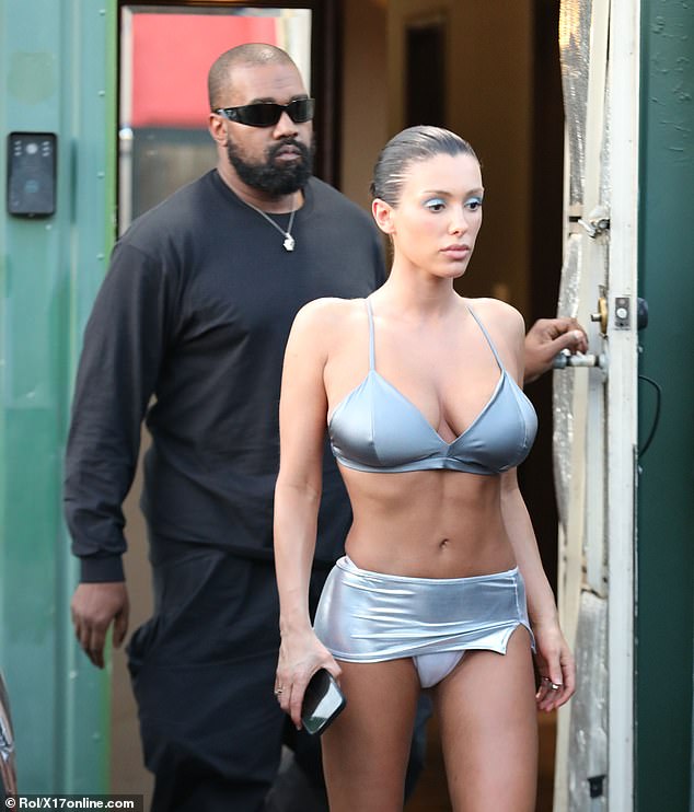 Kanye West appeared to tease his latest fashion adventure this week by sharing snaps of skimpy feminine outfits inspired by his wife Bianca Censori's racy ensembles.