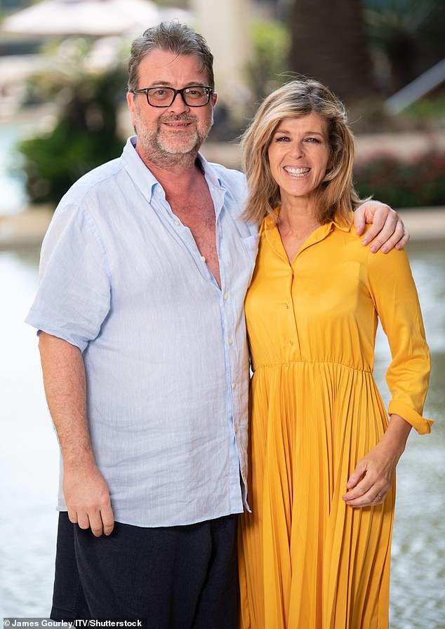 The former Labor insider and psychotherapist married presenter Kate Garraway, 56, in 2005 and died in early January aged 56 (seen in 2019)