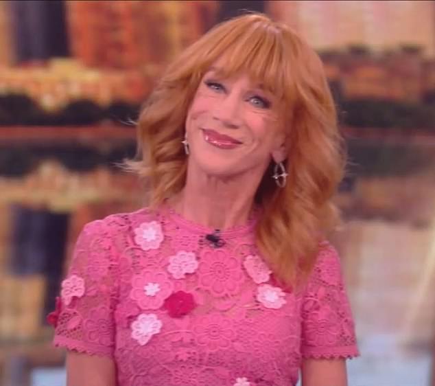 The 63-year-old redhead appeared on Tuesday's episode of The View to talk about her new tour.