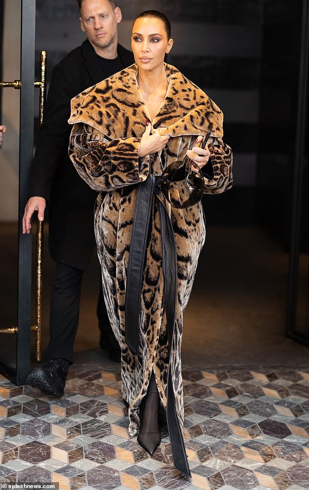 Kim Kardashian suffers an injury after appearing on the Balenciaga catwalk during Paris Fashion Week