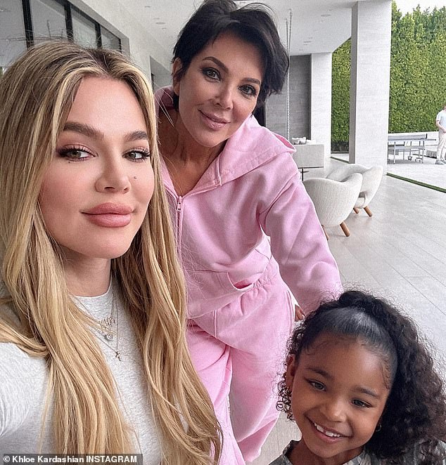 Kris Jenner went all out to throw an Easter party for her grandchildren on Saturday.  The matriarch of the Kardashian/Jenner family has 13 grandchildren, ranging in age from 14 to four years old.