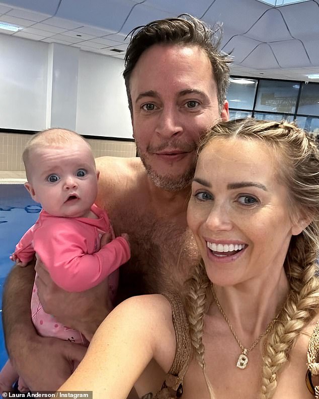 Laura shares six-month-old daughter Bonnie with ex Gary Lucy