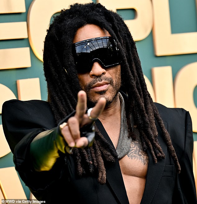 Lenny Kravitz led the celebrity tributes to 'You Mastered the Art of Living' and: 'Thank you for your energy and inspiration.'