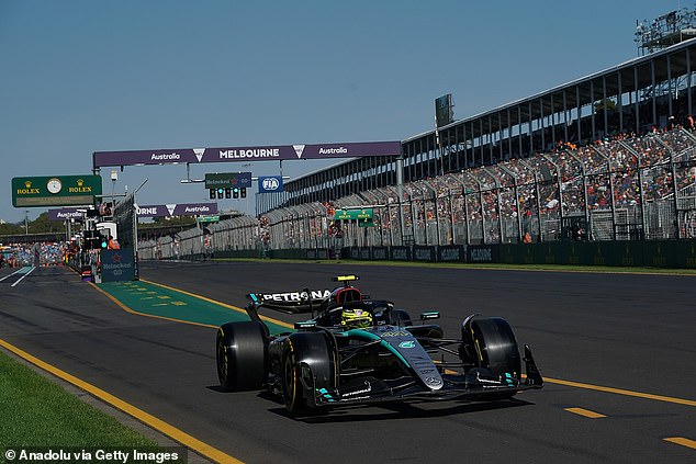 Hamilton finished ninth in FP1, but after set-up problems he dropped down the order in second practice ahead of Sunday's Australian Grand Prix