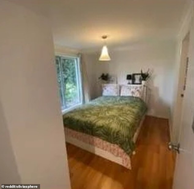 The ad listed the one bedroom cottage (pictured) and the tenant was being offered 'reduced rent'.