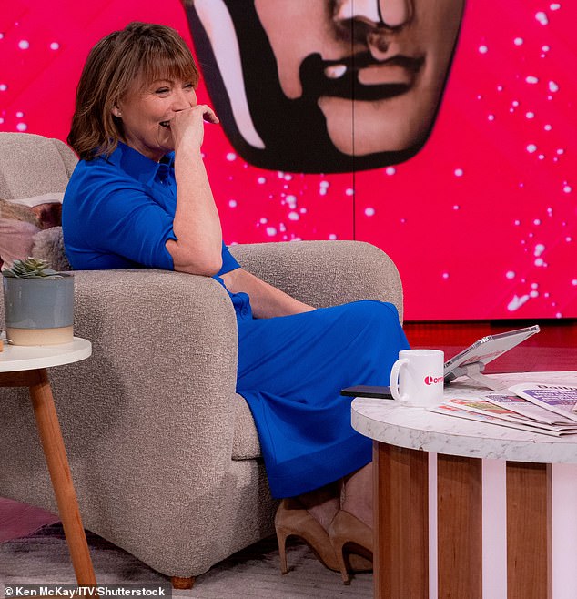 Rarely at a loss for words, Lorraine Kelly was left speechless on Monday after receiving a special TV BAFTA award while presenting her daily breakfast show.