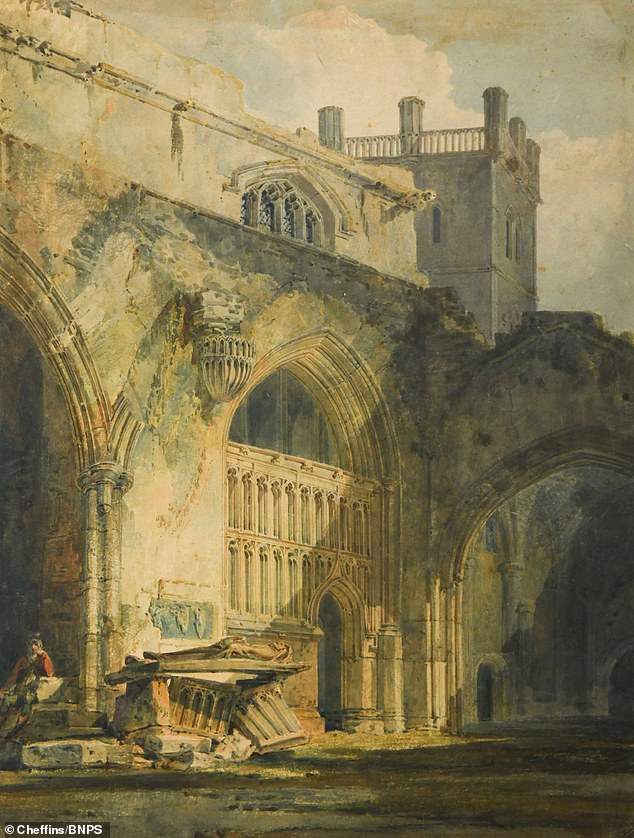 A 'lost' JMW Turner masterpiece depicting St David's Cathedral in Wales has now sold for almost £50,000.