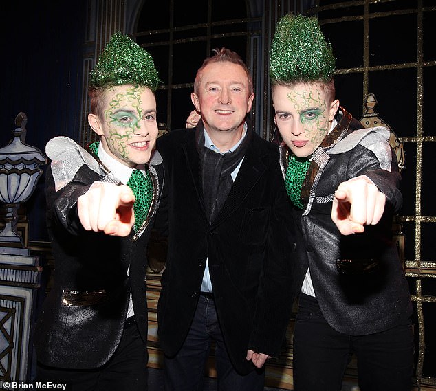 According to their company Planet Jedward's accounts, they had £194,596 in reserves at the time they sacked Louis - which is around 25 times less than the £5M Louis claims to have earned them (pictured with Louis in 2012)
