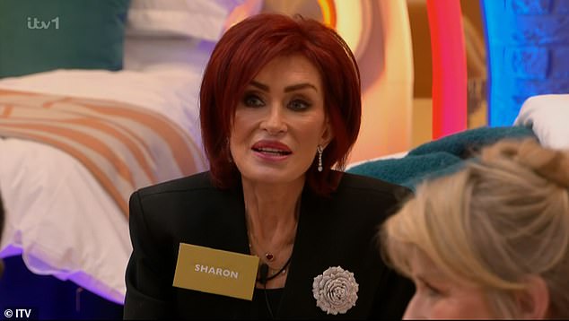 Sharon Osbourne opened up about her husband Ozzy on Tuesday's episode of Celebrity Big Brother and revealed what he told her before she entered the house.