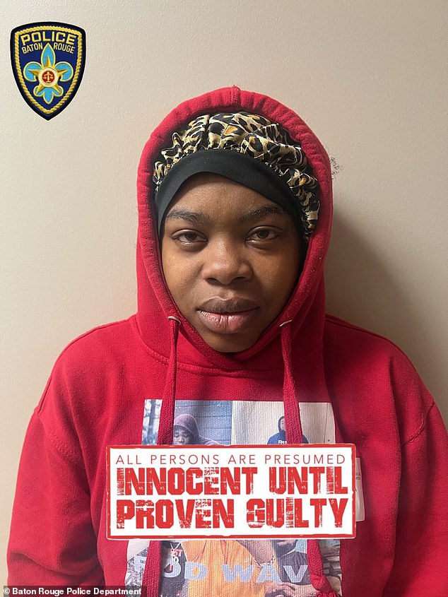 Arieana Scott, 22, has been arrested after it was alleged she heard her four-year-old son shoot himself and instead of checking on him, she went back to sleep
