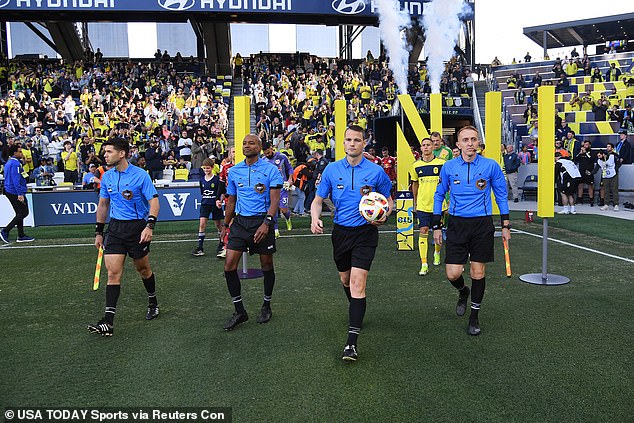 MLS has told broadcasters to avoid discussing referee blocking as much as possible.