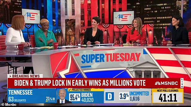 MSNBC hosts Jen Psaki, Joy Reid and Rachel Maddow joked about Virginia voters' concerns about immigration.