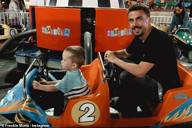 Malcolm in the Middle star Frankie Muniz has revealed that she will not allow her son to follow in her footsteps and become a child star.