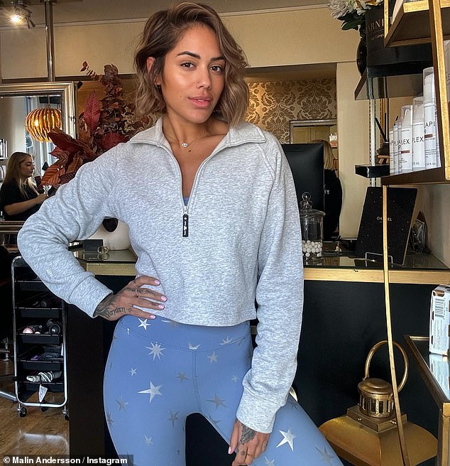 Malin Andersson has opened up about her battle with alcohol and drug abuse, after her boyfriend left her following the birth of their daughter.