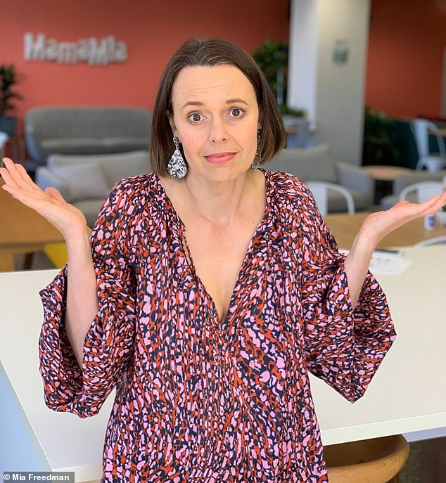 Mamamia co-founder Mia Freedman (pictured) has issued a stark warning to her social media followers, telling them to be on their best behavior in her Facebook group.