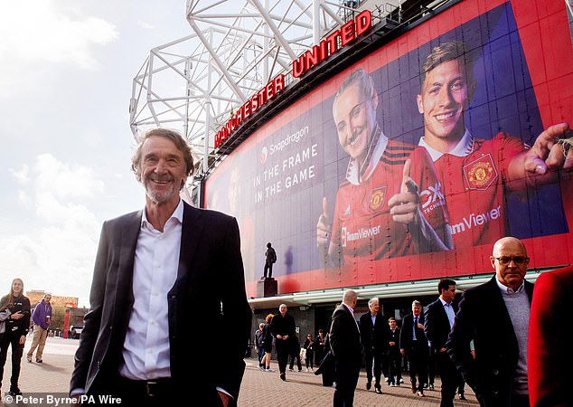 Sir Jim Ratcliffe would like to rebuild Manchester United's home at Old Trafford into a state-of-the-art stadium that can accommodate up to 100,000 fans.