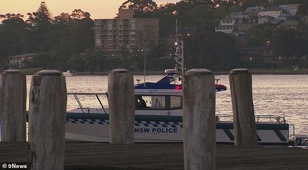 Police divers launched a desperate search for the missing man on Sunday night, last seen at King Street Wharf 15 hours earlier (pictured).