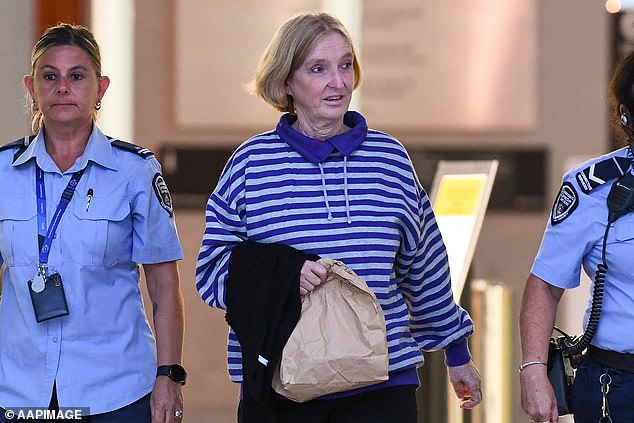 Maree Mavis Crabtree pleaded not guilty in January to murdering her son Jonathan by giving him an overdose of prescription drugs in a fruit smoothie in July 2017