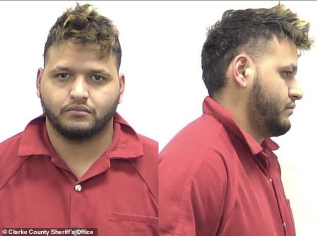 José Antonio Ibarra, 26, was arrested for the murder of Laken Riley and appeared in court on February 24 when he was formally charged with the young woman's murder.