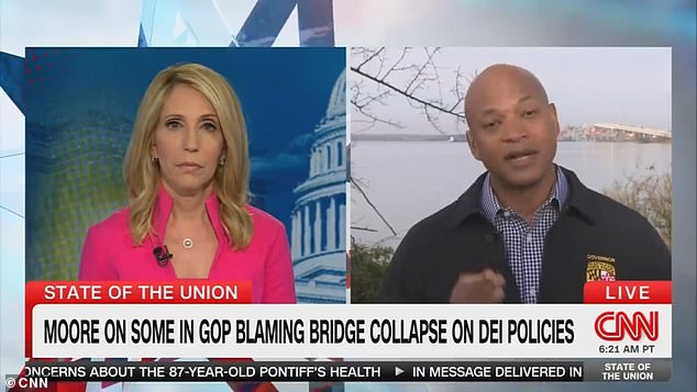 Maryland Gov Wes Moore dismisses claims DEI is to blame