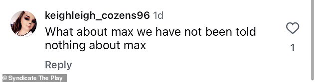 However, the statement comes after Max's fans noticed that he was not featured in the latest promo for the play and began to wonder if he would continue acting.