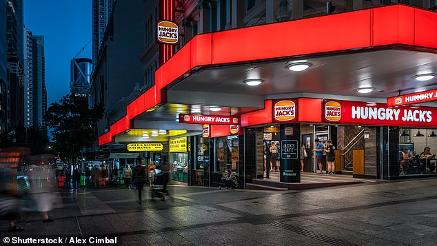 Hungry Jack's sells soft serves for $1, while Maccas charges $1.15