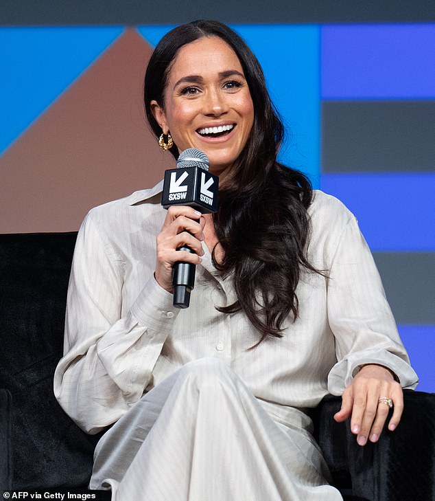 Meghan Markle appeared on a celebrity-packed panel at SXSW to mark International Women's Day, where she once again opened up about how she wrote to Procter & Gamble when she was 11 years old to ask the brand to change its sexist soap commercial.