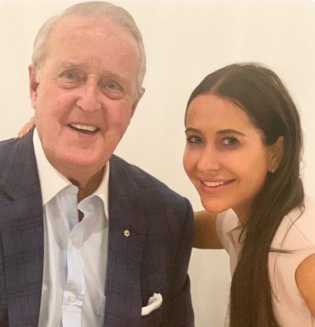 Mulroney with her daughter-in-law Jessica in 2020. Jessica was close friends with Meghan Markle and Prince Harry.