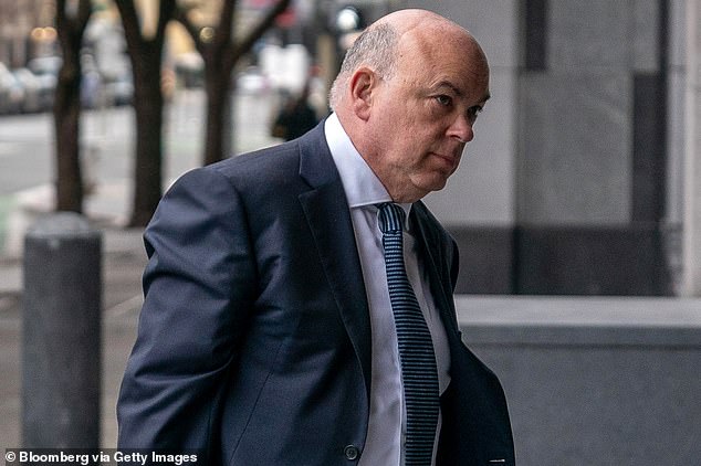 US trial: Mike Lynch (pictured) allegedly committed 'massive fraud' by tricking IT giant Hewlett-Packard into buying his software company Autonomy for £8.6bn in 2011.