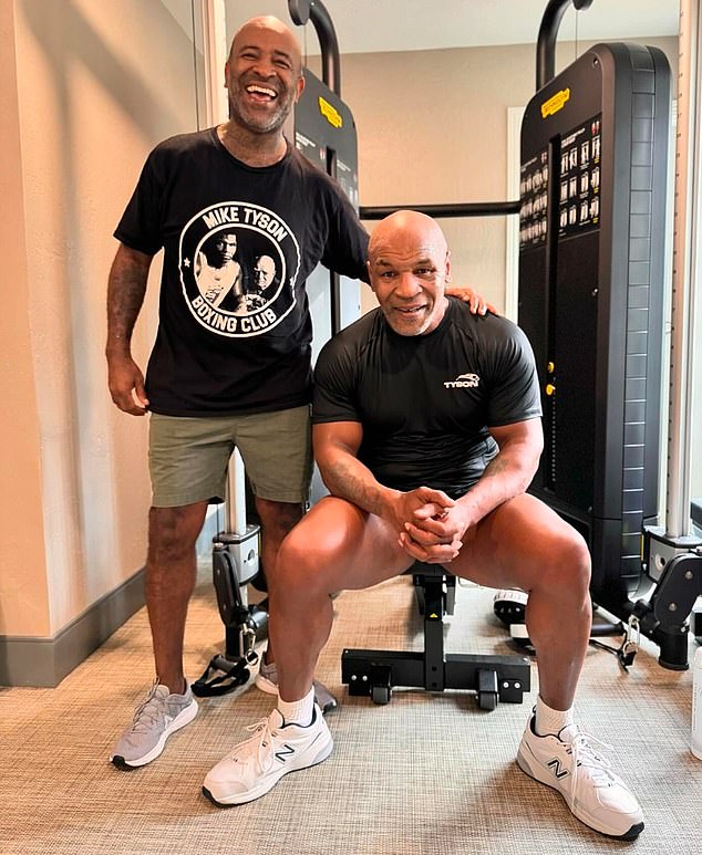 Tyson has been training for the July 20 fight on Netflix with his trainer, Rafael Cordeiro.