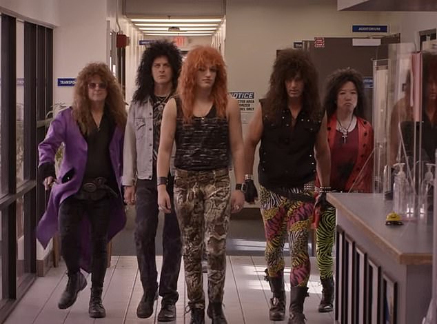 Budding actor stars in rock 'n' roll comedy about '80s hair metal band CougarSnake as they make an unexpected comeback