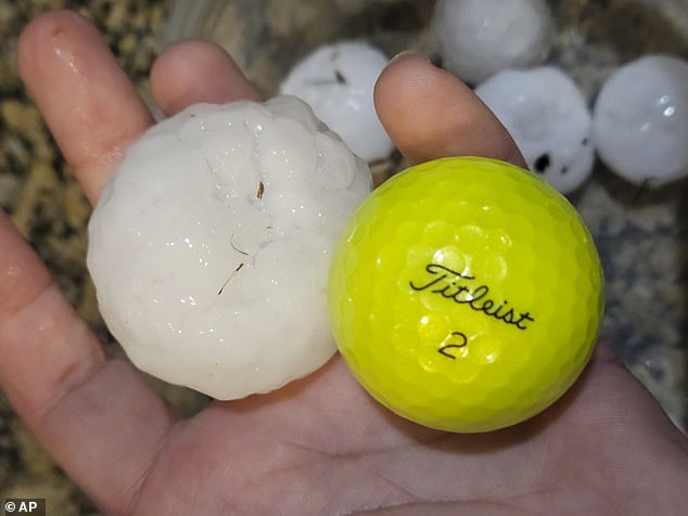 A violent hailstorm that unleashed hail the size of baseballs wreaked havoc across Missouri, causing significant damage to homes and nearly 500 vehicles